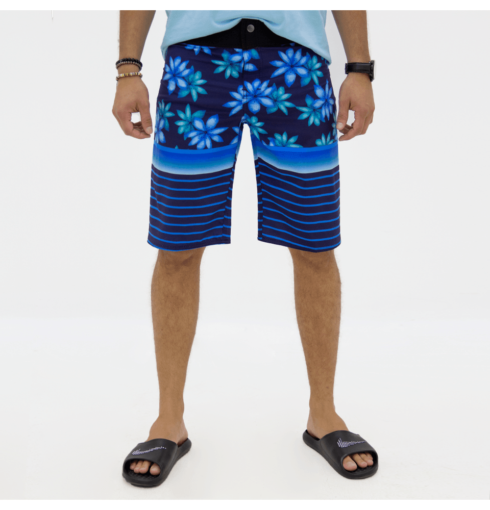 bermuda com elastano masculina