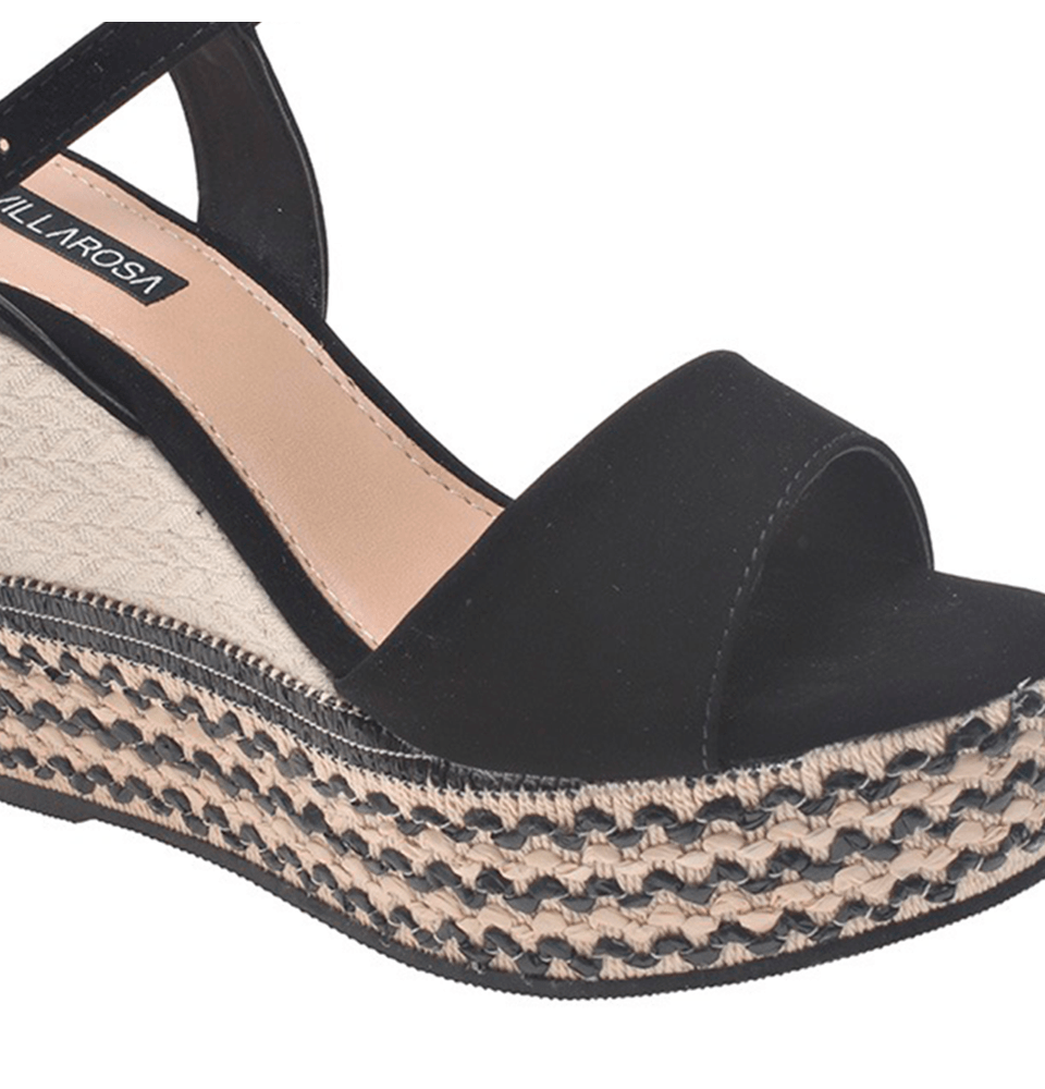 Sandália Anabela Villa Rosa - tesouradeouro